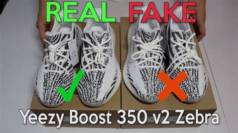 adidas yeezy 350 v2 zebra real vs fake|yeezy 350 zebra restock.